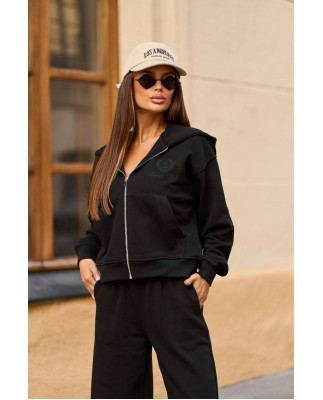 94 Спортивний костюм з трьохнитки з капюшоном з вишивкою