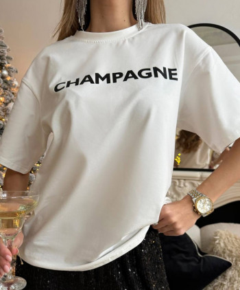 29 Футболка молочна CHAMPAGNE 29 Футболка молочна CHAMPAGNE