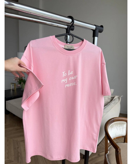 29 футболка рожева to be my owr muse