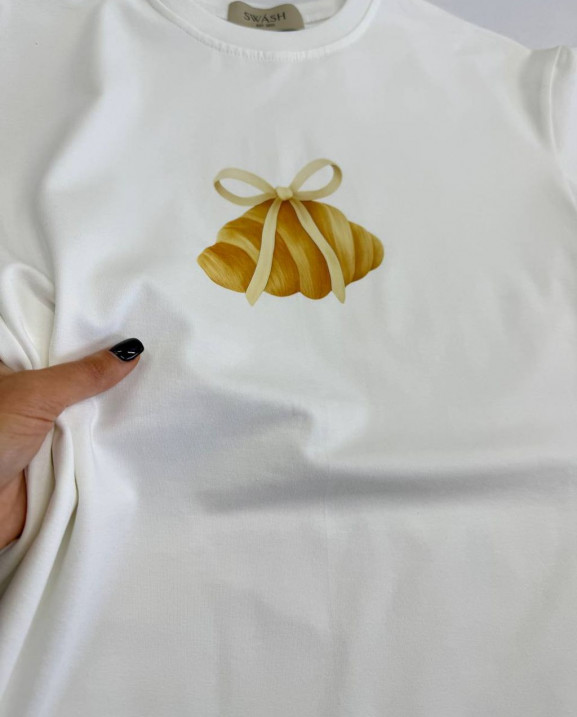 29 футболка молочна Круасан