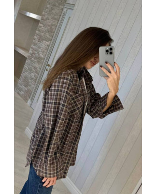 15 сорочка в клітинку з фланелі на ґудзиках 15 сорочка в клітинку з фланелі на ґудзиках