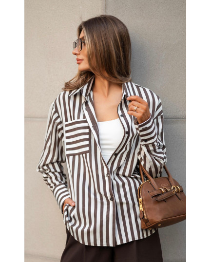 74 Сорочка широка полоска