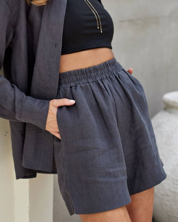 Шорти льняні Sale